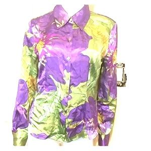 Covington Vintage Blouse Sz 12P